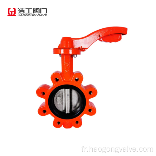 Valve papillon de type ANSI LUG